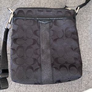 Black Coach Crossbody Purse